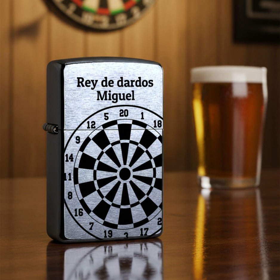 Zippo dardos tu texto