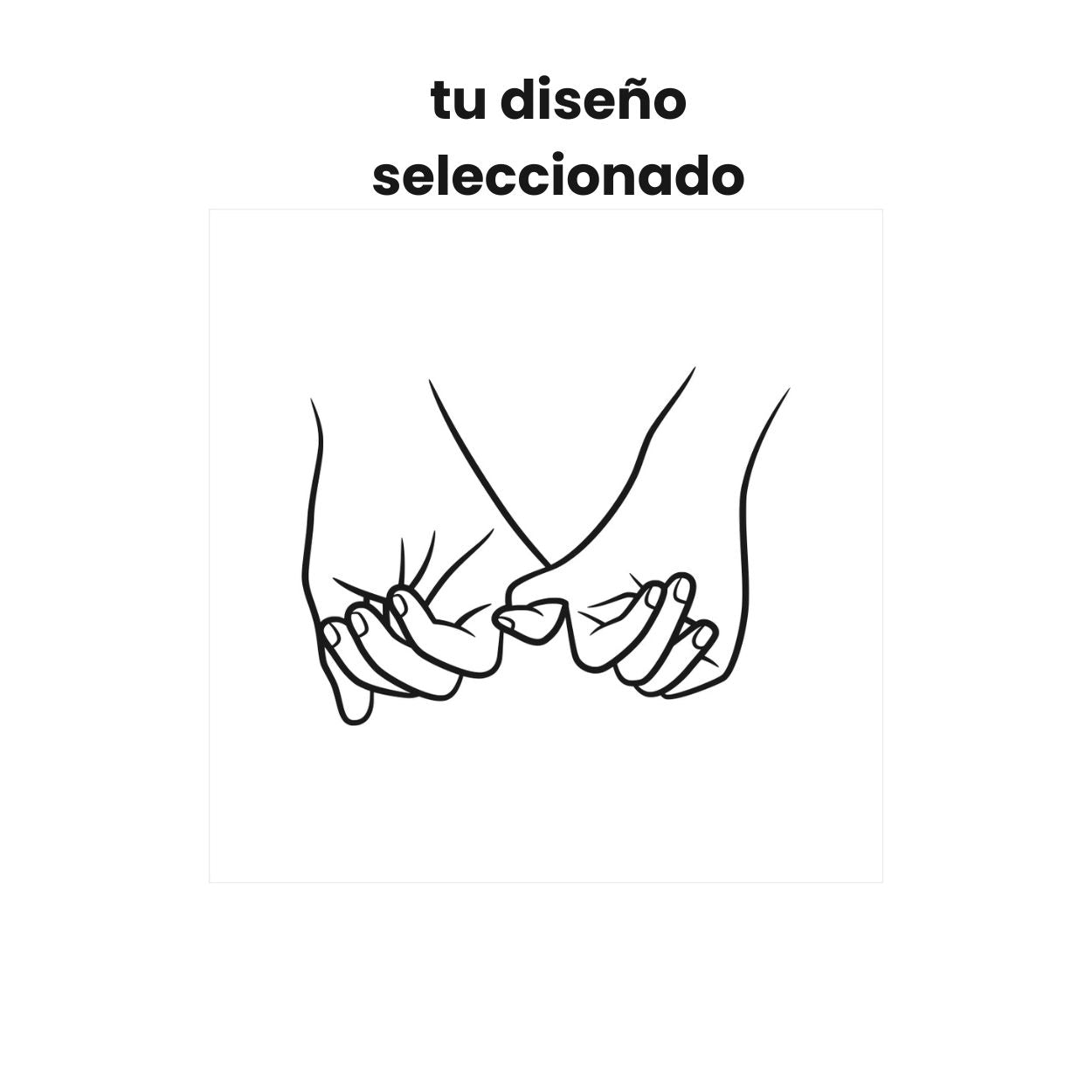 diseño cava boda dedos