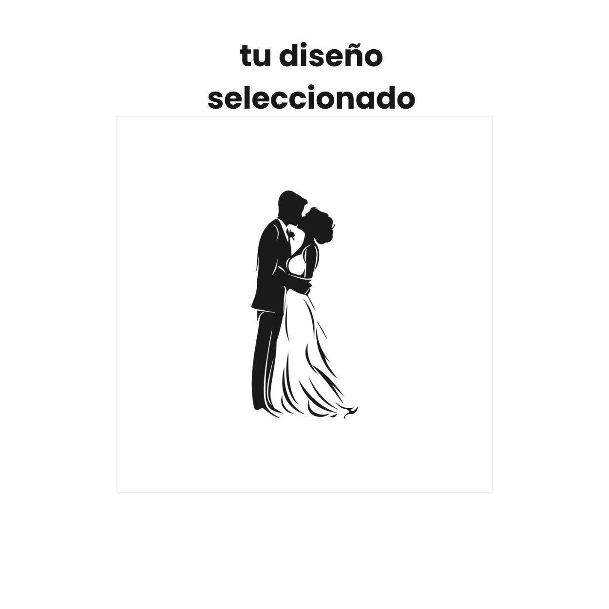 diseño cava boda novios