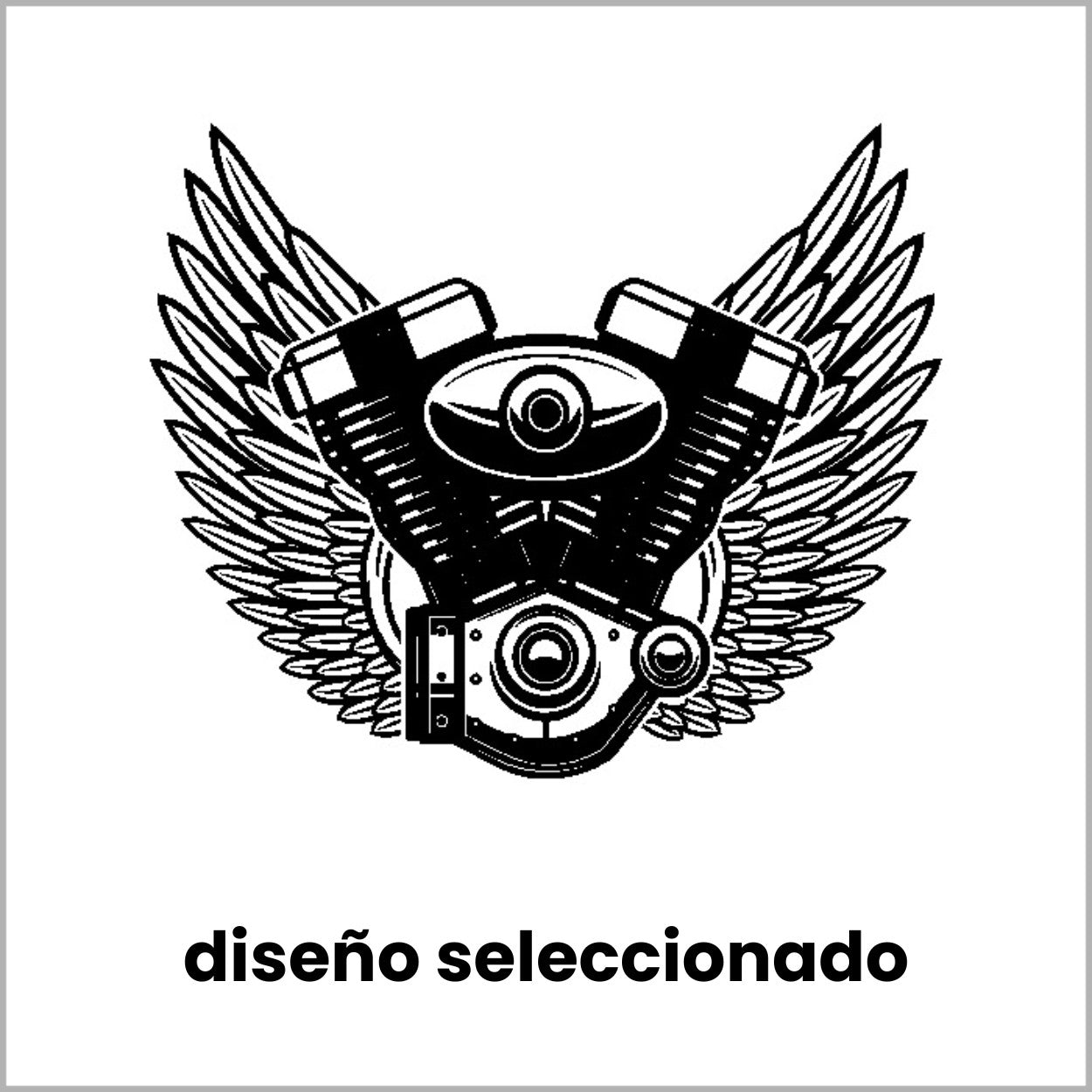 diseño moto aguila