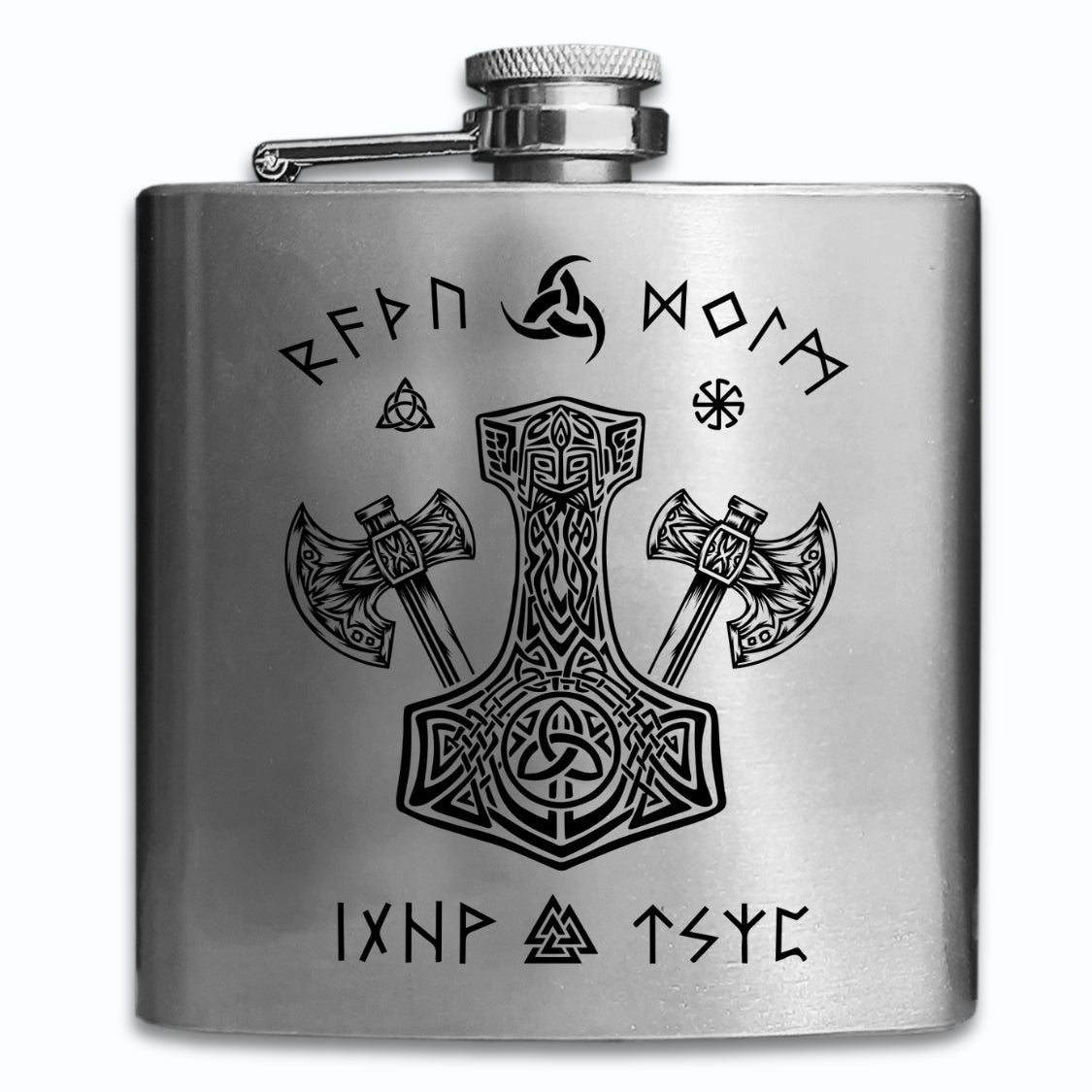 Petaca Vikingo personalizada