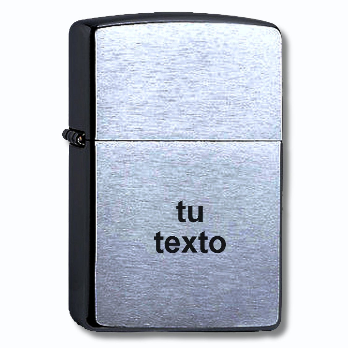 Zippo personalizado con tu texto