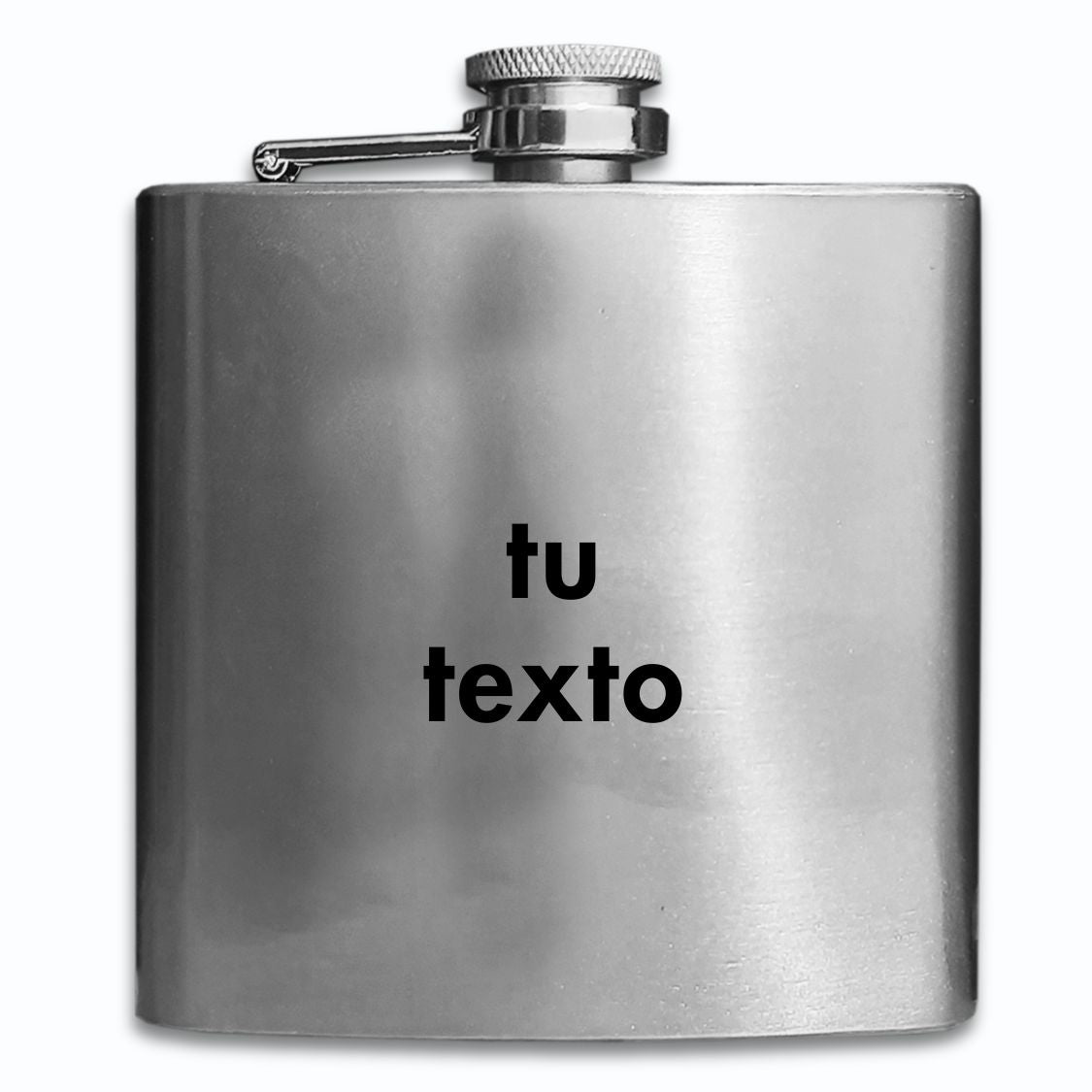 Petaca personalizada con tu texto