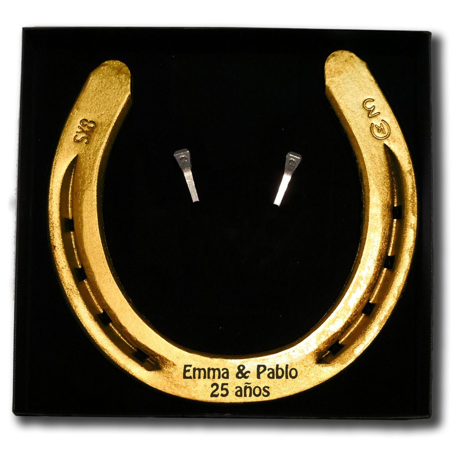 Herradura personalizada con texto