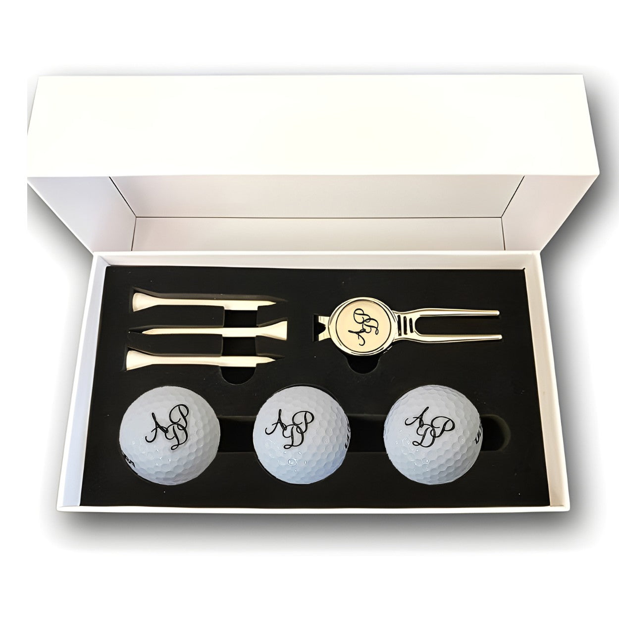 Juego de regalo bolas de Golf personalizado