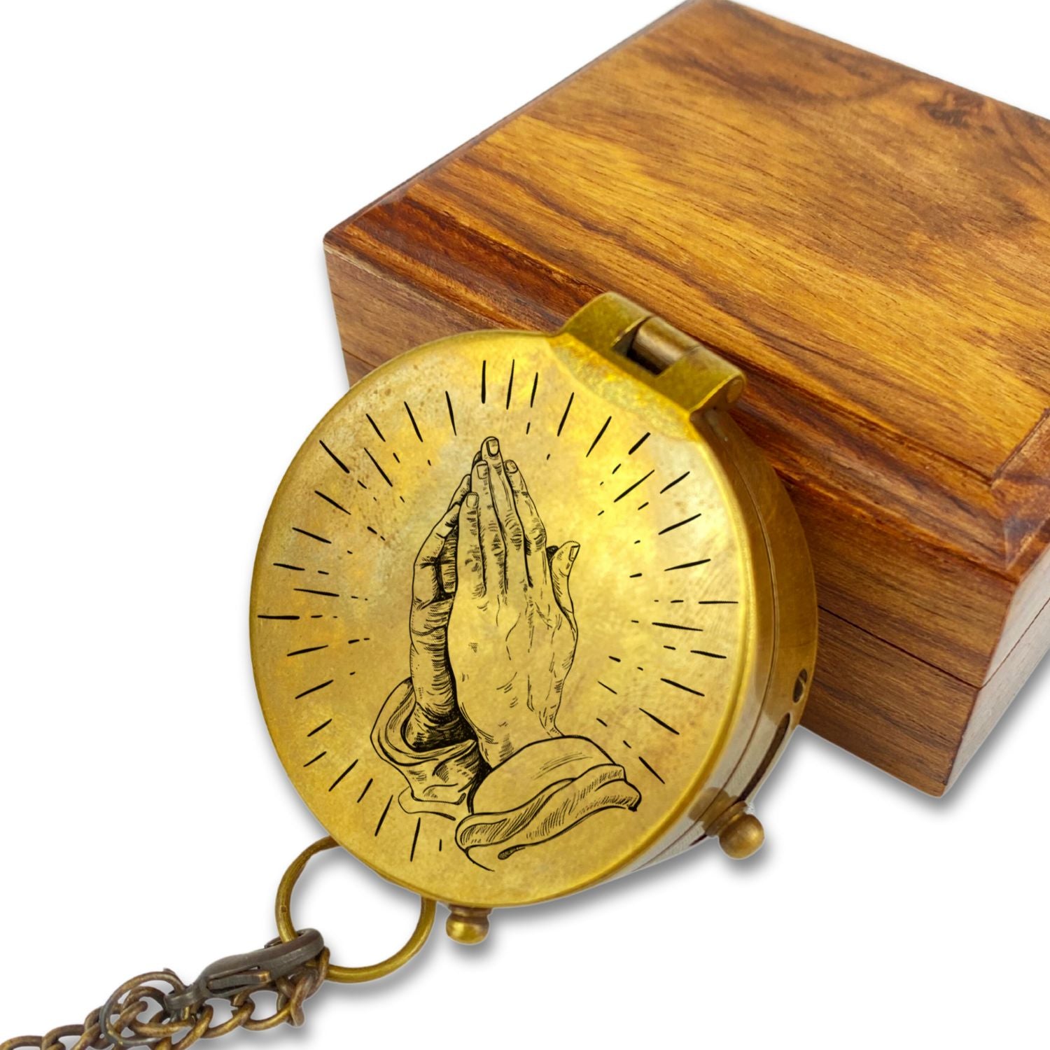 Brújula personalizada cristiano religion