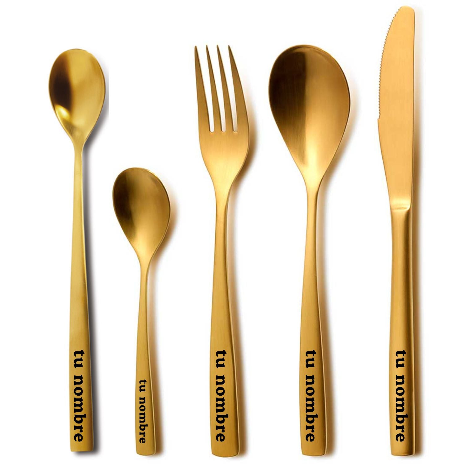 Juego cubertería Comas BCN personalizado