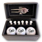 Set de regalo bola de golf personalizado
