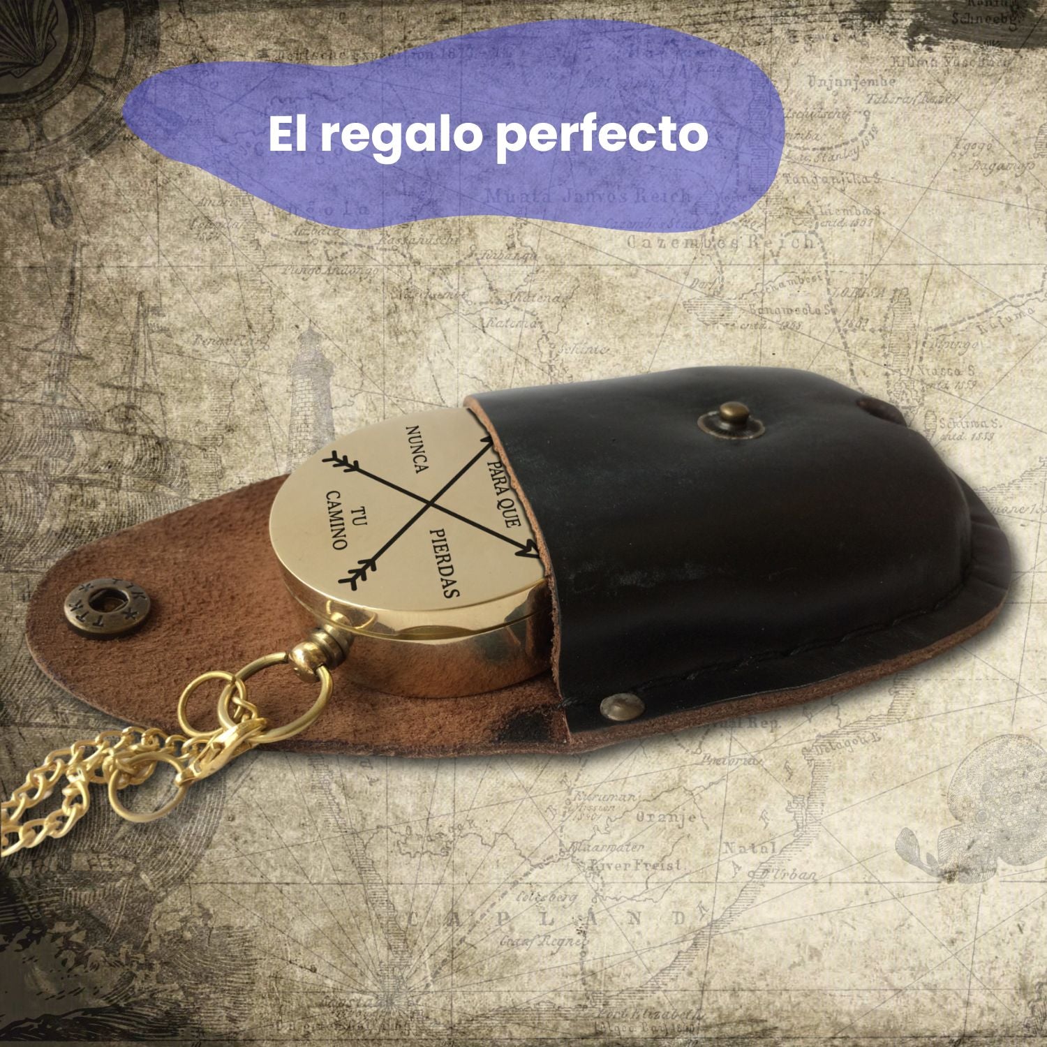 Brújula personalizada norte