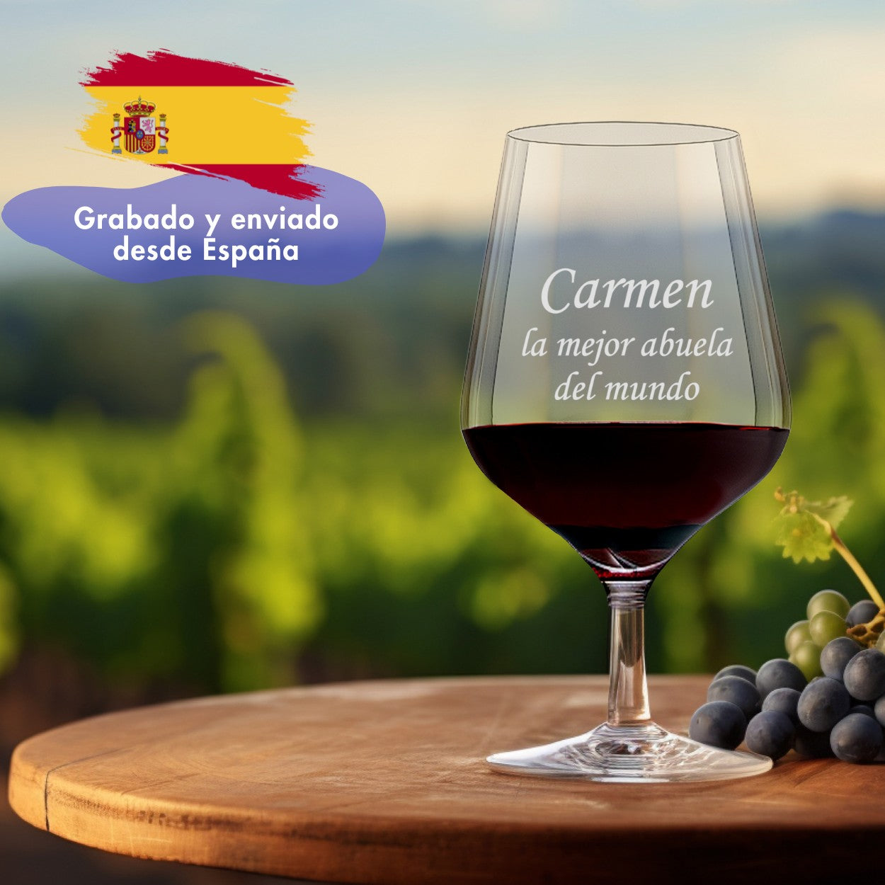 Copa vino personlizada en España
