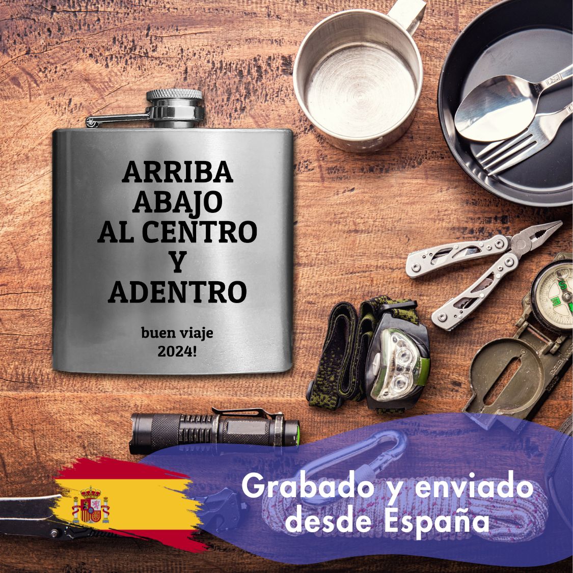 Petaca personalizada