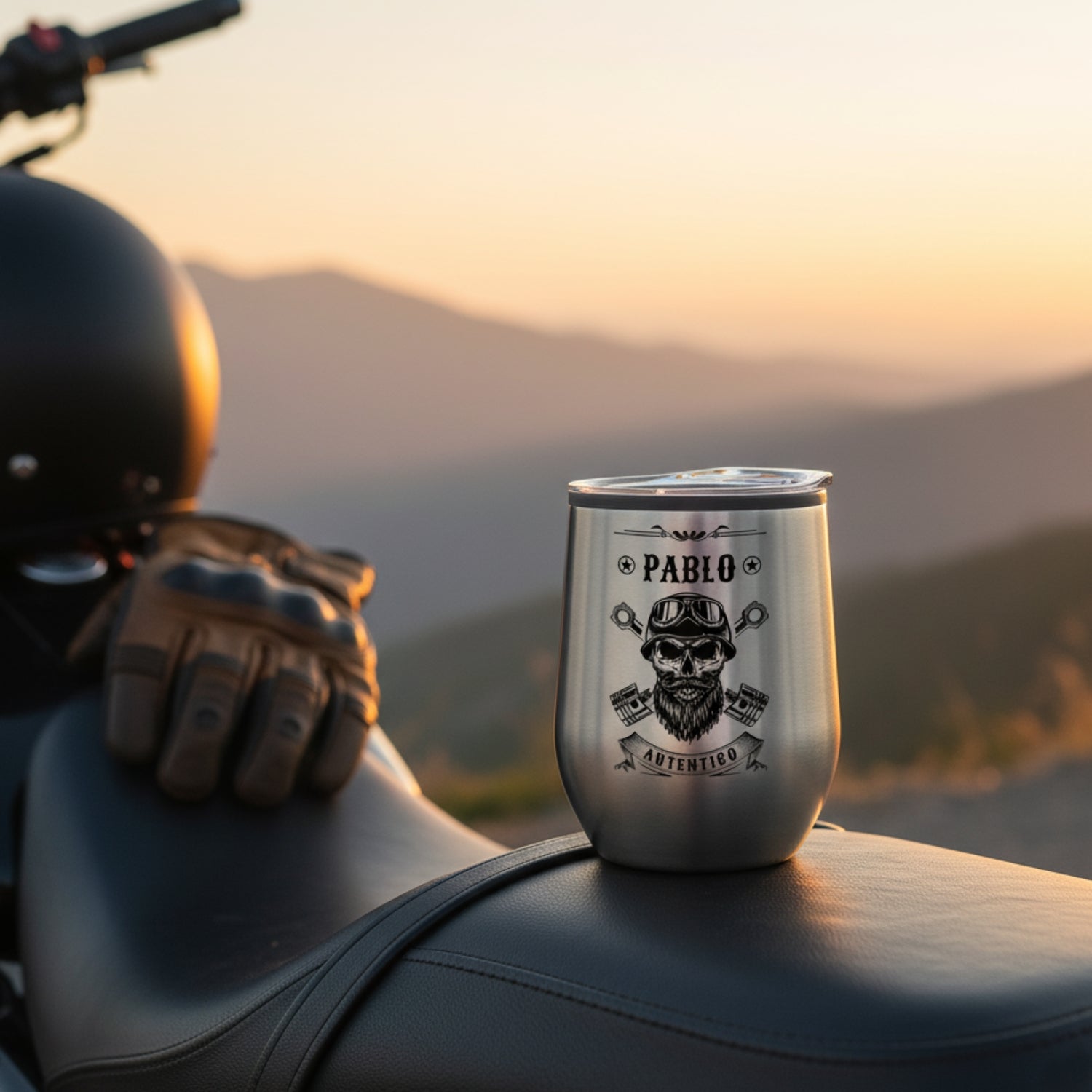 Vaso térmico diseño Moto
