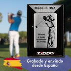 Zippo Golf tu texto