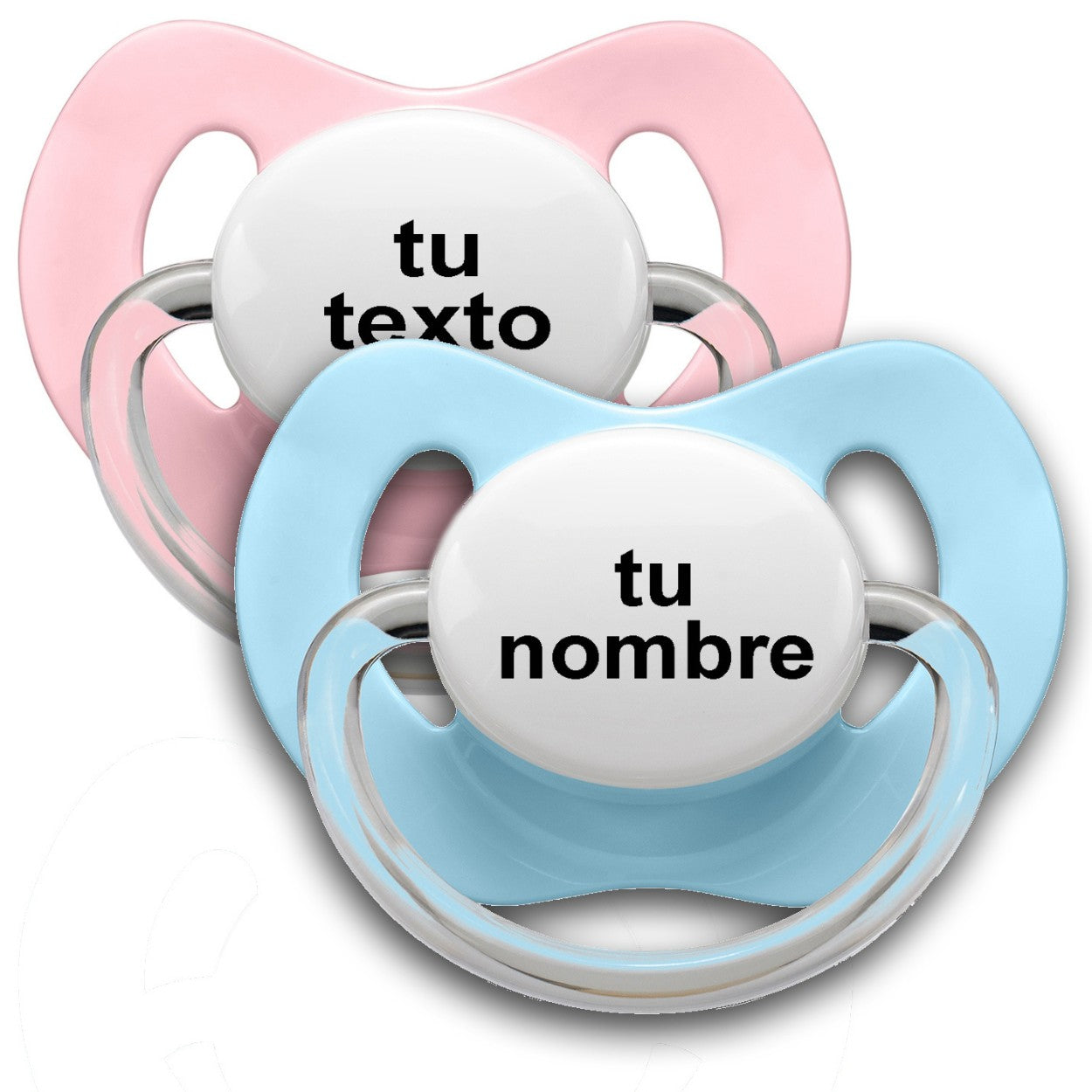 Chupete personalizado con tu texto