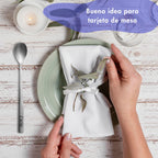 Cuchara helado personalizada, color plata