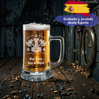 Jarra de cerveza personalizada vikingo