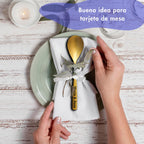 cuchara mesa personalizada
