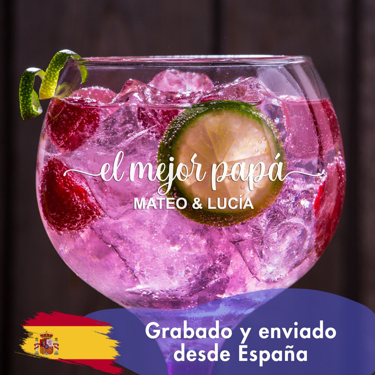 Copa Gin Tonic personalizada españa