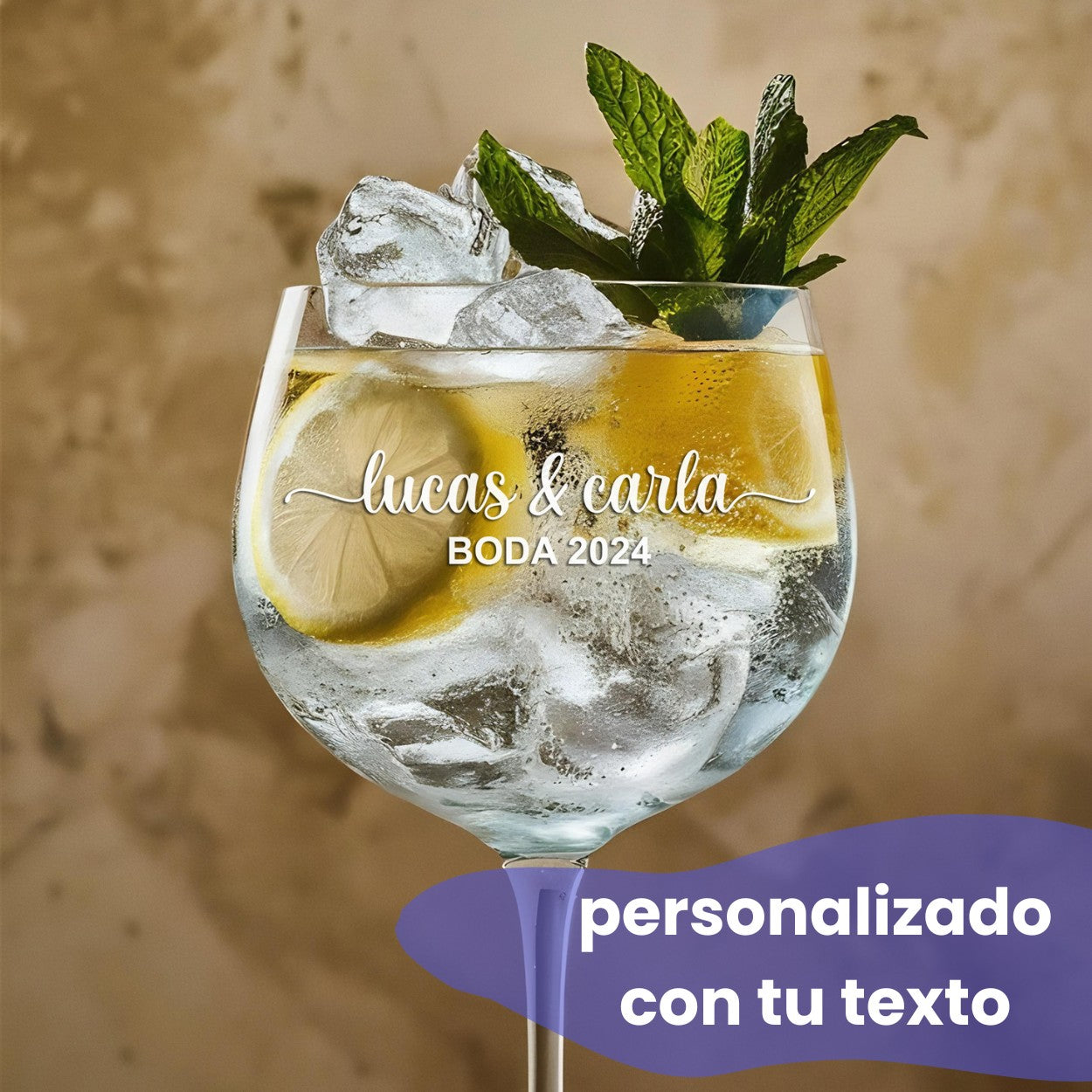 Copa Gin Tonic personalizada