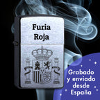 Zippo escudo real personalizado