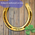 Herradura de la suerte personalizada