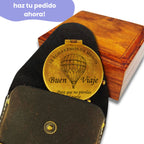 Brújula camino viaje