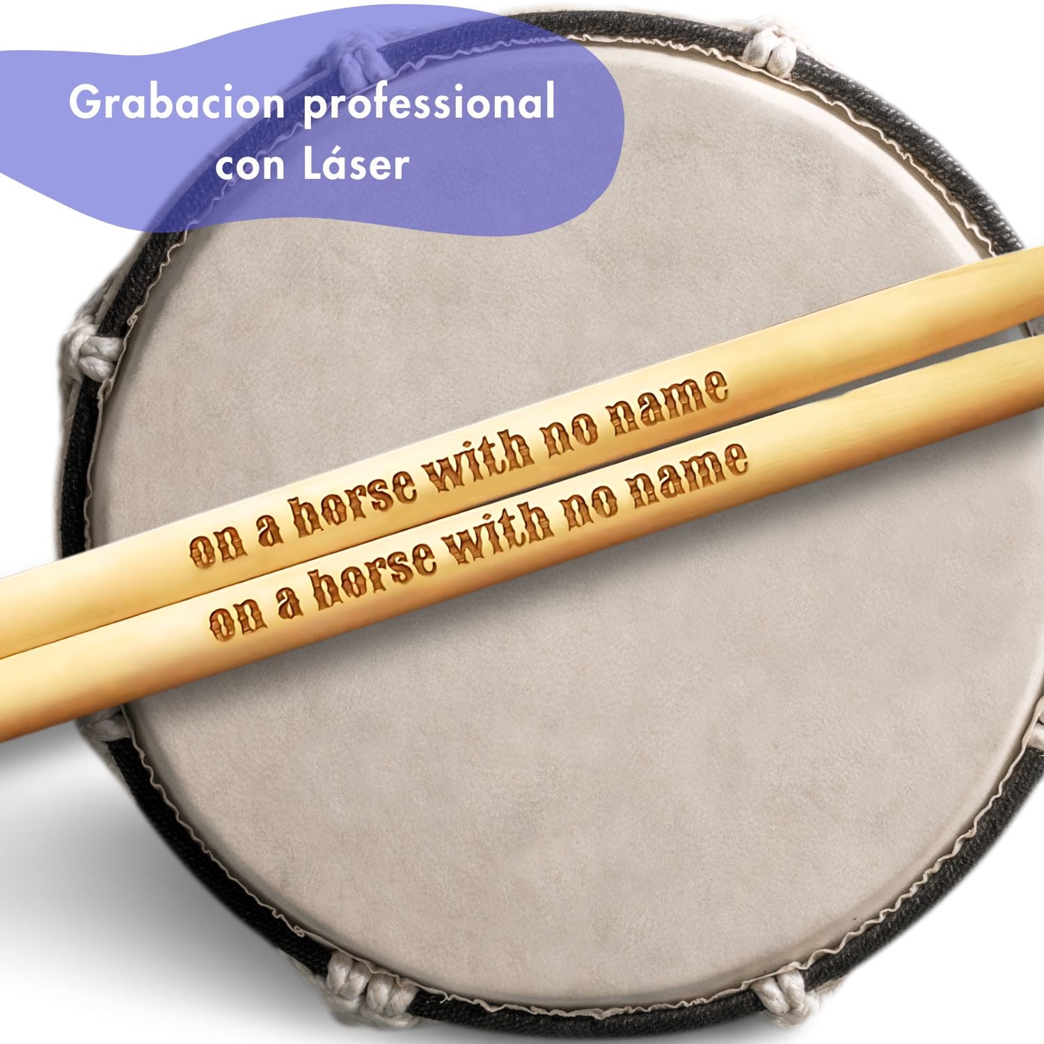 Baquetas personalizadas 5B Hickory