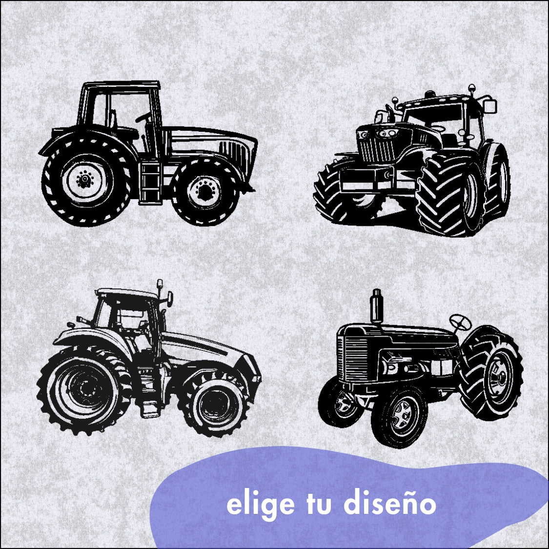 petaca tractor 4 diseñs