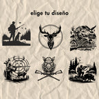 Petaca personalizada cazar