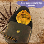 Brújula con tu texto