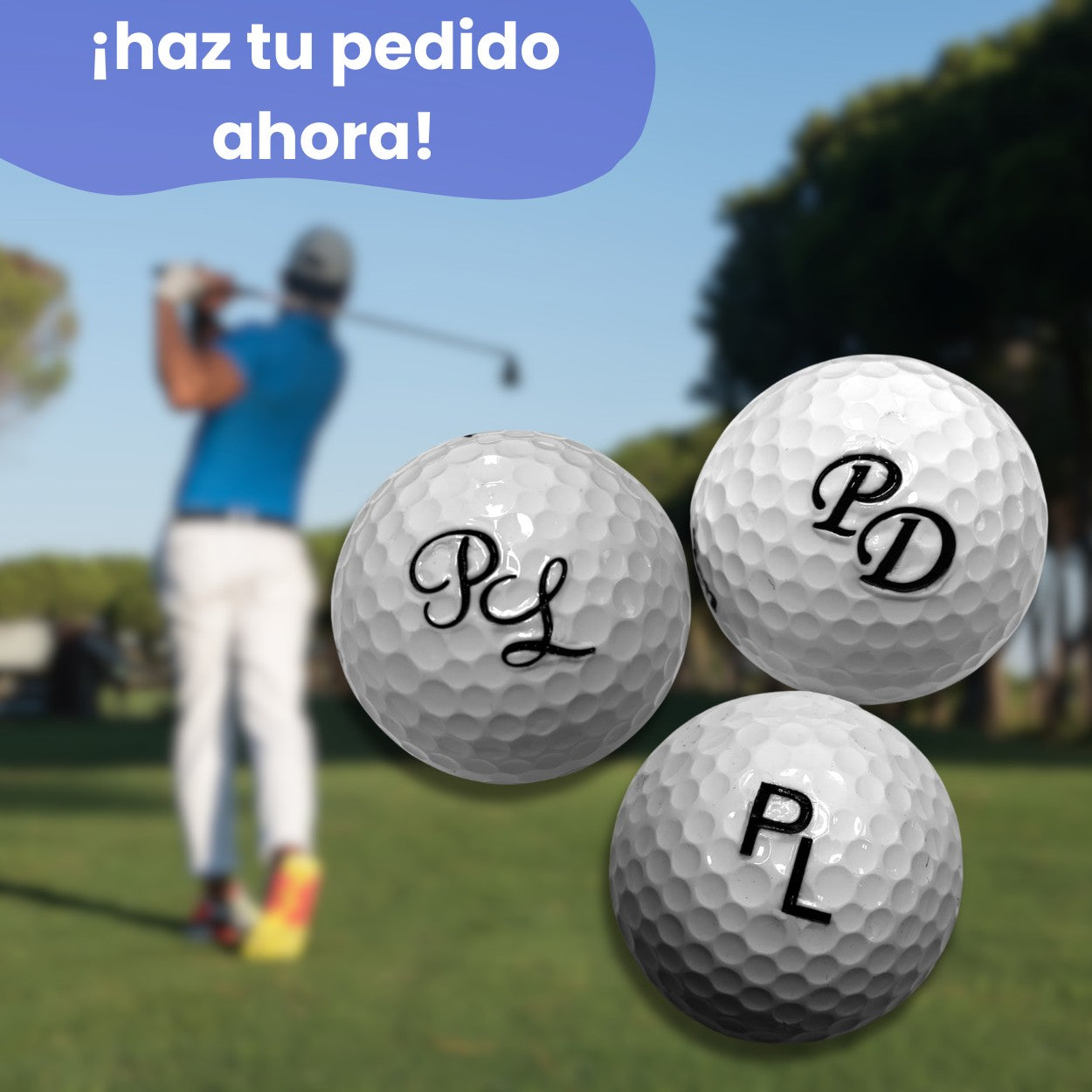 pelotas de golf personalizadas