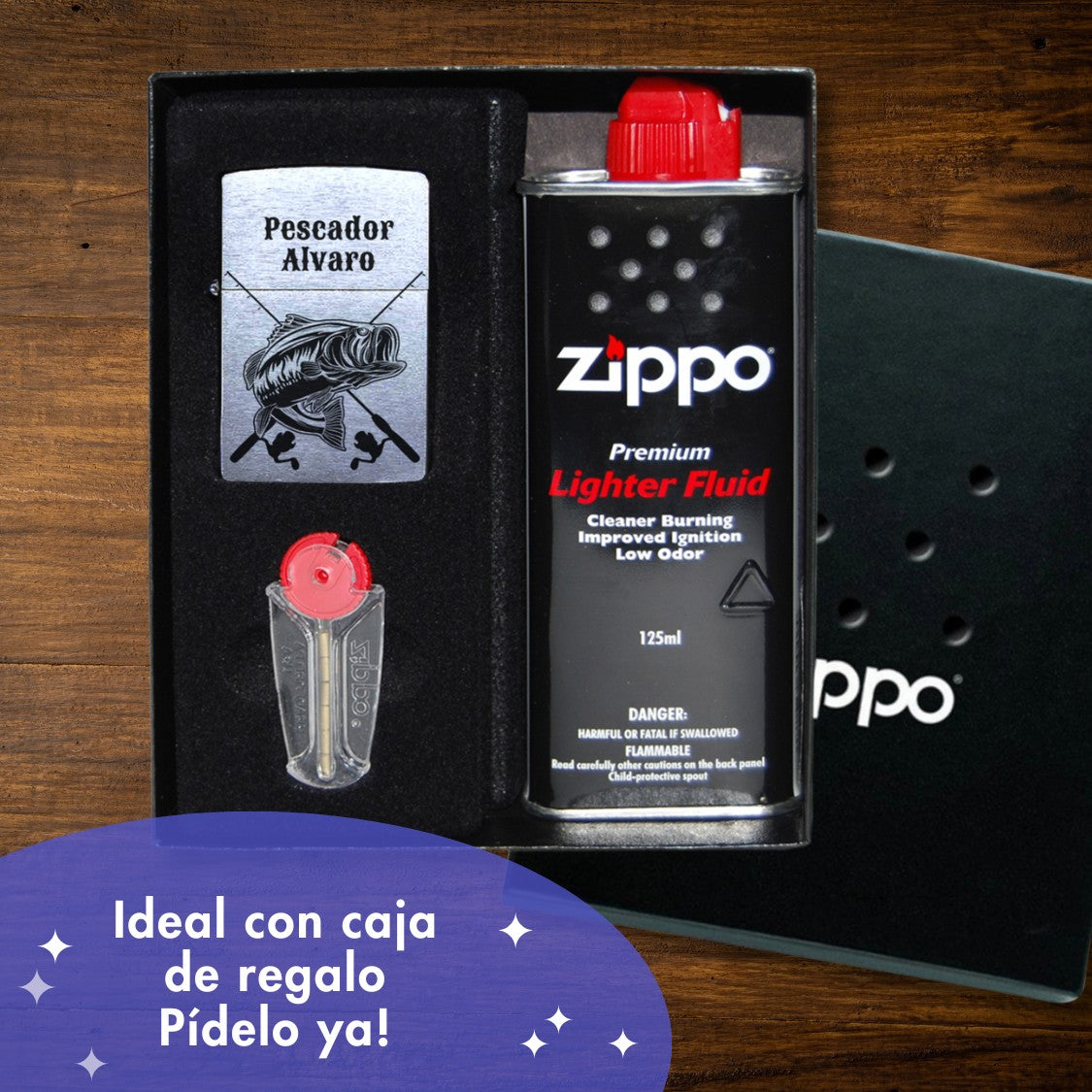Zippo Pesca caja de regalo