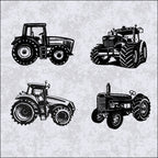 Zippo tractor 4 diseños