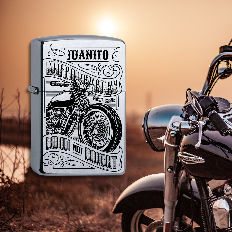 Zippo personalizado Moto