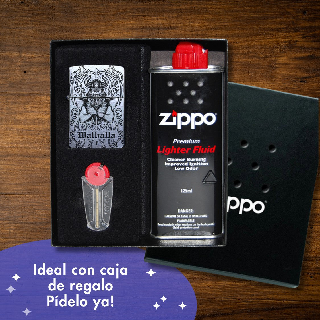 Zippo Vikingo caja de regalo