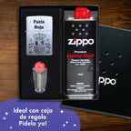Zippo escudo españa caja de regalo