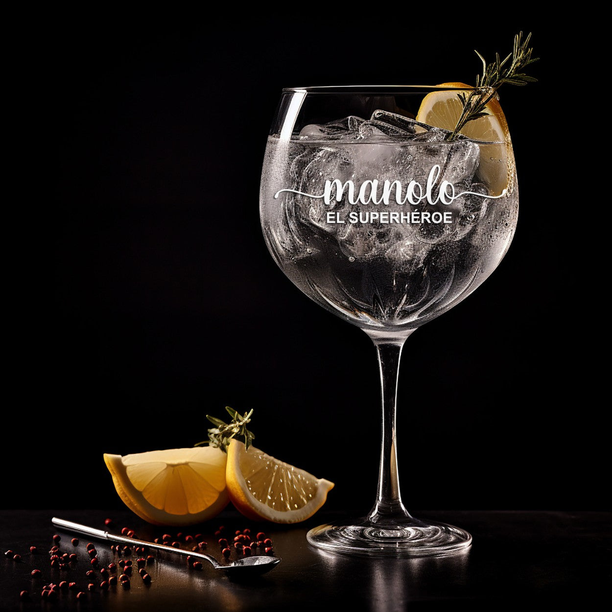 Copa Gin Tonic con tu nombre