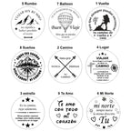 Brújula personalizada 9 diseños