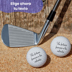 Bola de Golf grabada