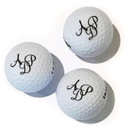 3 Bolas de golf personalizadas con tus iniciales