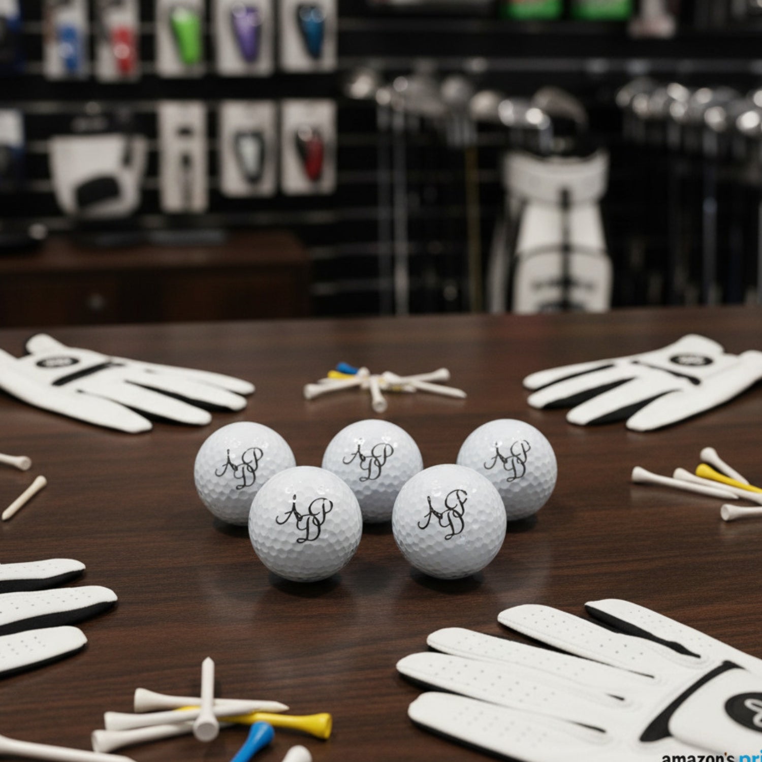 3 Bolas de golf personalizadas pack de 50