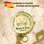 Brujula personalizada amor