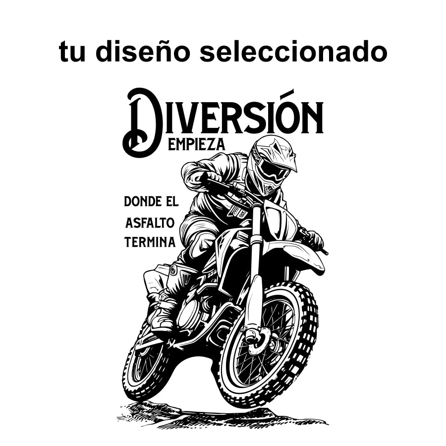 diseño moto diversión