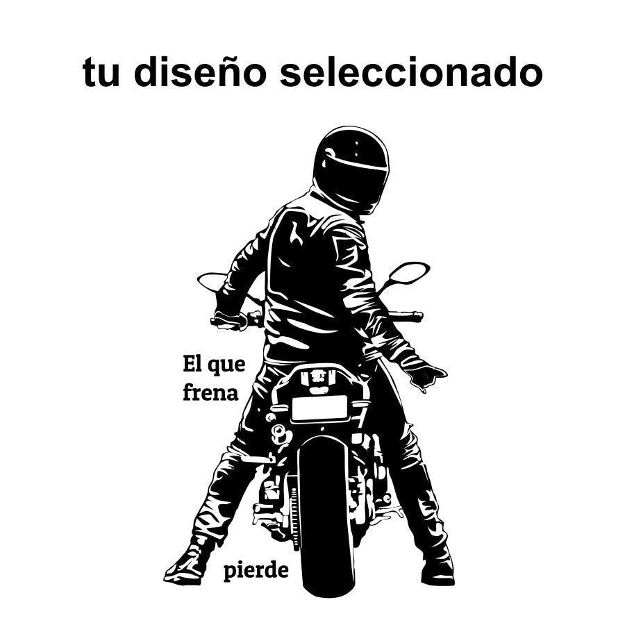 diseño moto frenar