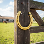 Herradura oro personalizada
