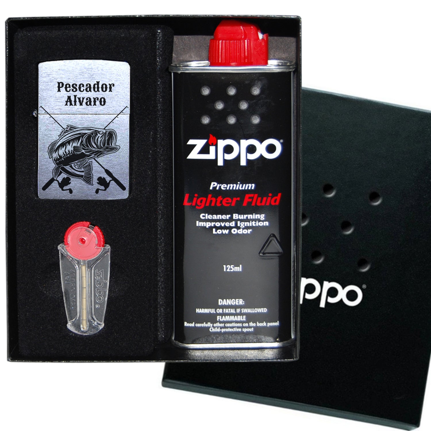 zippo pescar aja de regalo