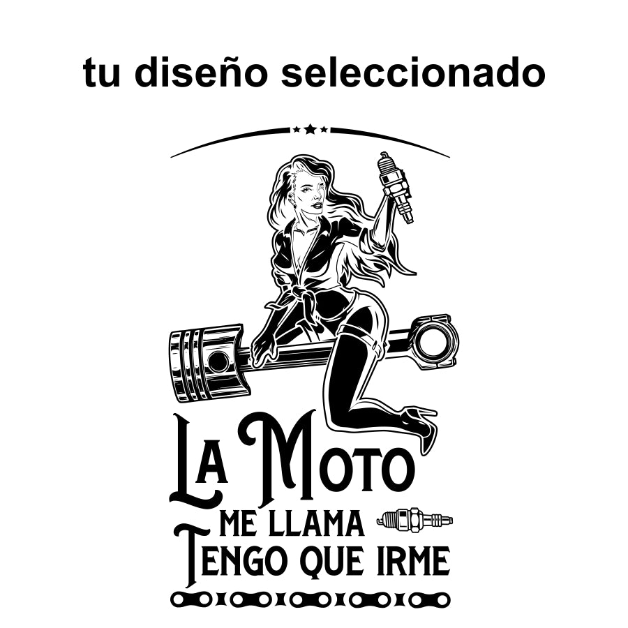 diseño moto chica