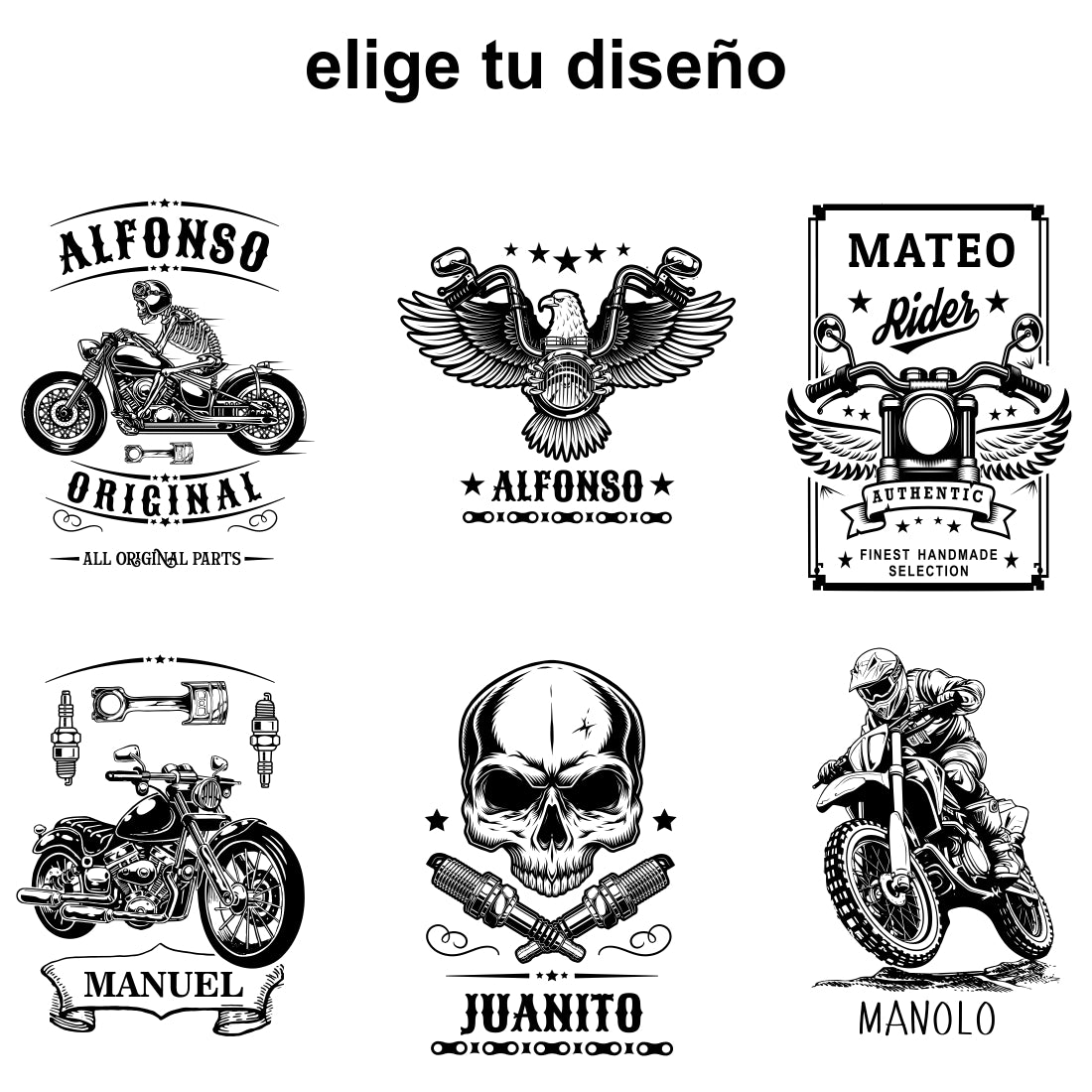 diseño moto todos