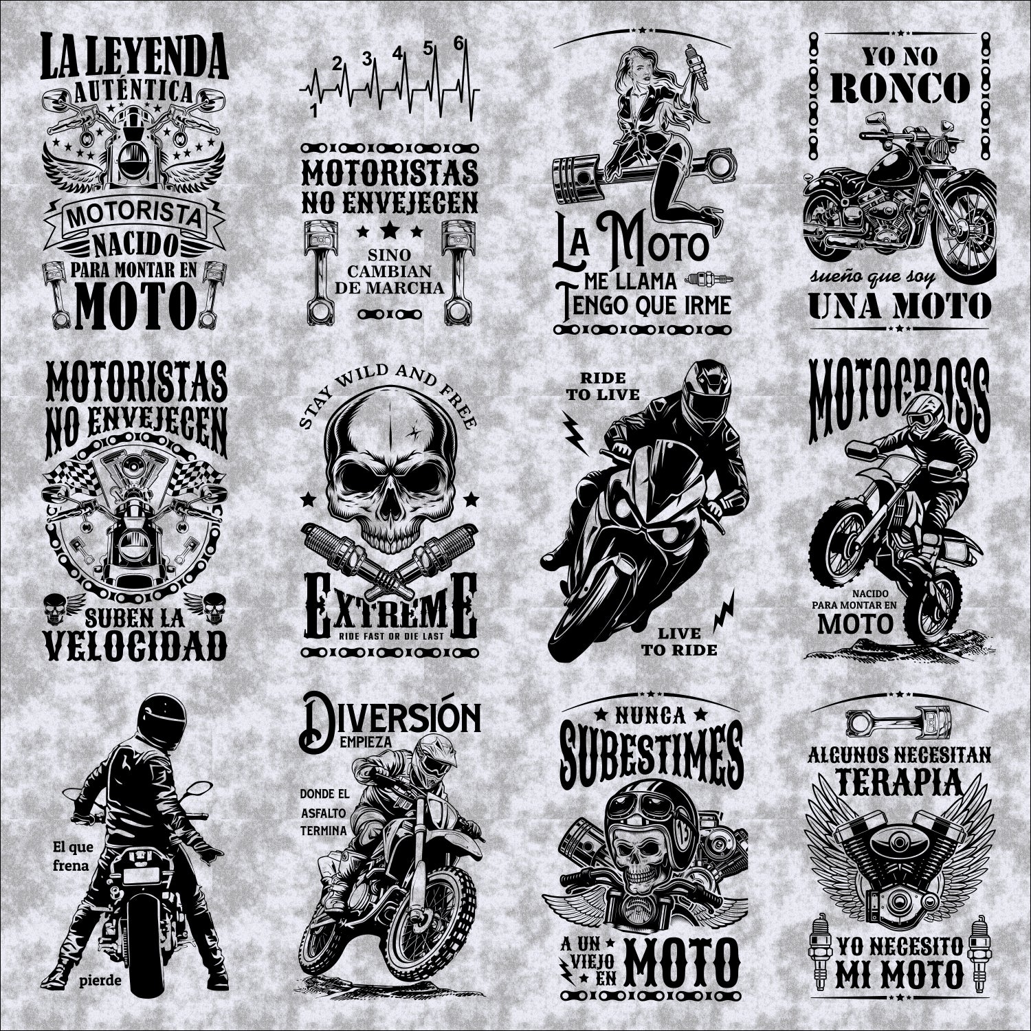 Zippo 12 diseños Moto