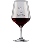Copa vino personlizada con tu texto